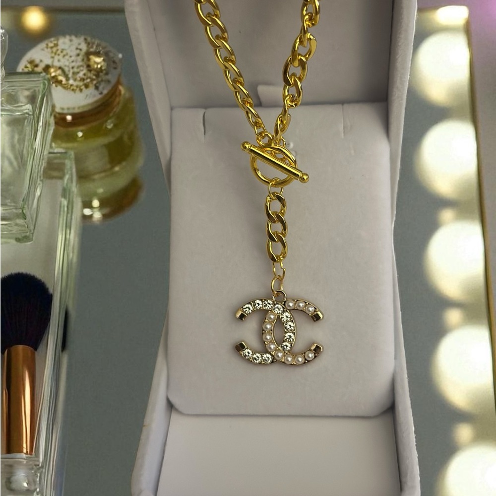 Custom Zipperpull pendant necklace - Picture 2 of 5